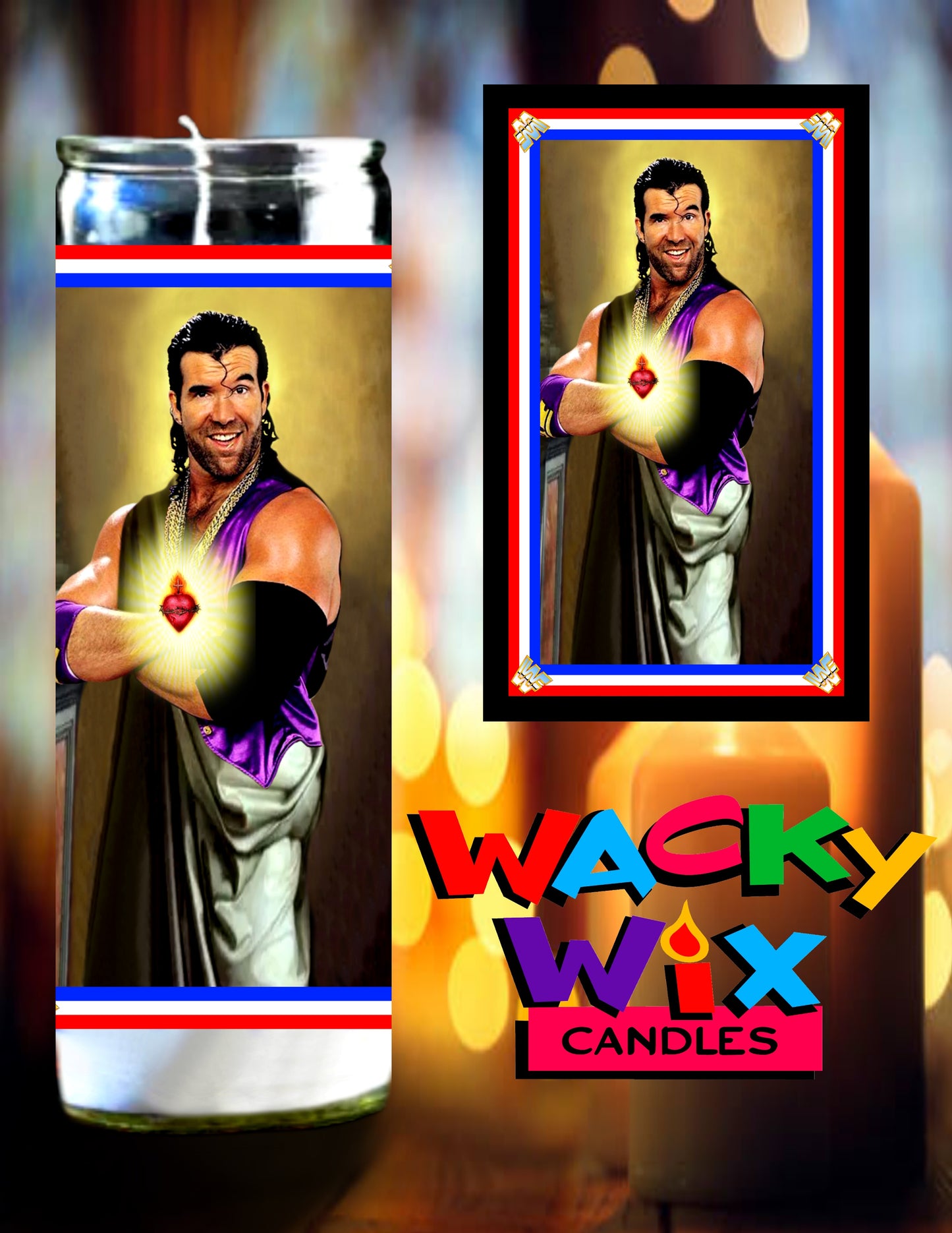 WWF - Razor Ramone Prayer Candle