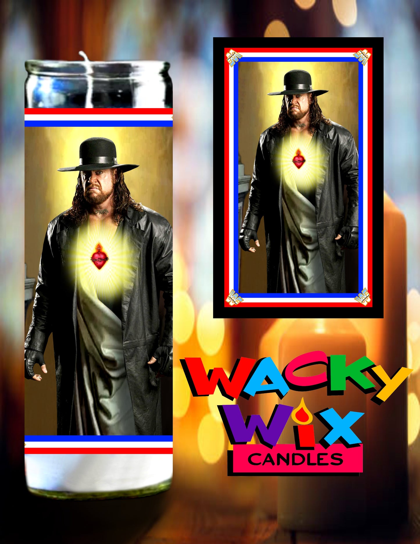 WWF - The Undertaker Prayer Candle