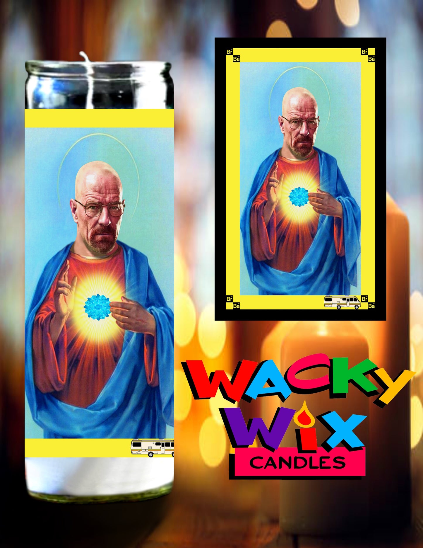 Breaking Bad - Walter White Prayer Candle