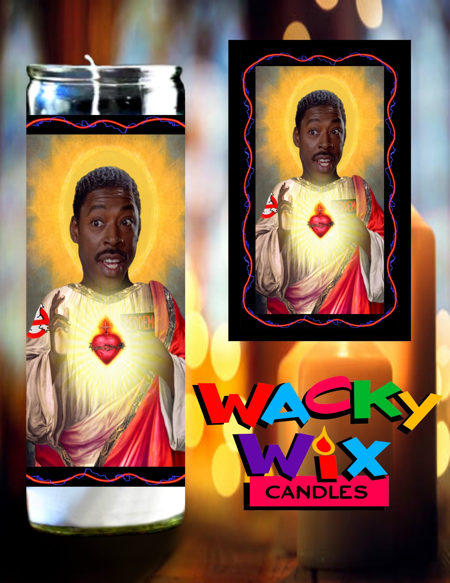 Ghostbusters - Winston Zeddemore Prayer Candle