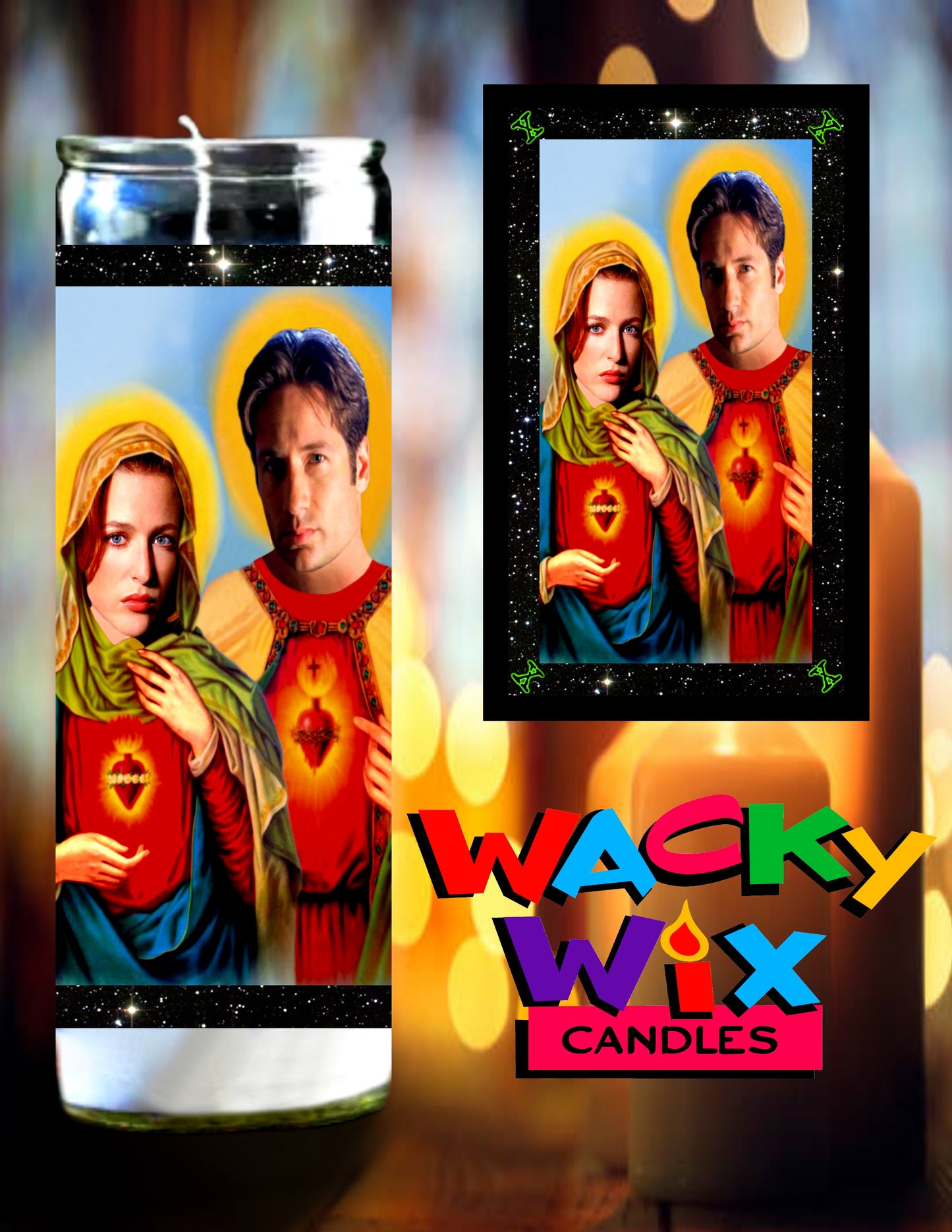 The X-Files - Scully & Mulder Prayer Candle